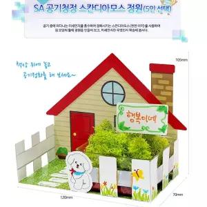 천연 이끼의 미세먼지 흡착원리 스칸디아모스정원 5인용 과학실습교구 식물의생장 가습효과실험