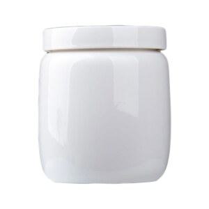 백색 세라믹 유골함 항아리 납골당 꾸미기 미니 화장 장례 진공 1800ml 빅원통 순백 250ml