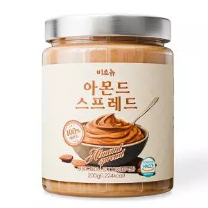 비소뉴 아몬드버터 무첨가 무가당 200g 1개