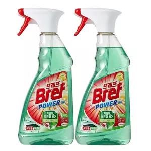 브레프 파워 주방용 레몬향 500ml 2개