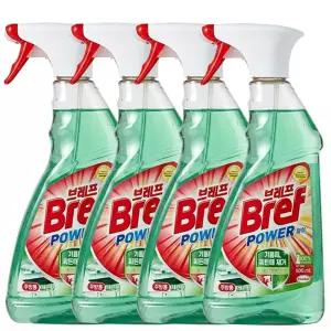 브레프 파워 주방용 레몬향 500ml 4개