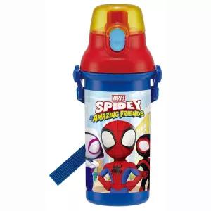 스파이디 원터치 물통 480ml(일)(568008)캐릭터물병 마블 히어로 소풍 유치원 어린이