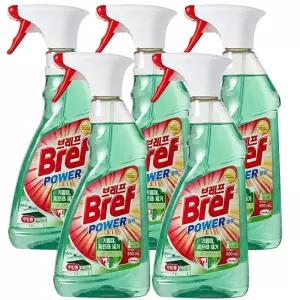 브레프 파워 주방용 레몬향 500ml 5개