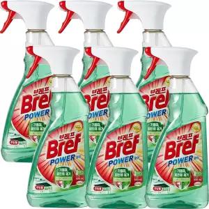 브레프 파워 주방용 레몬향 500ml 6개