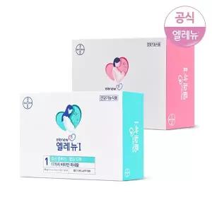[엘레뉴]임산부 멀티비타민 엽산 1단계 120정 + 철분 2단계 120캡슐