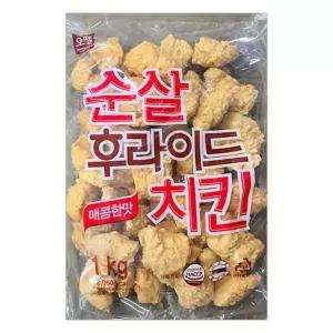 오뗄 순살 후라이드 치킨 1kg
