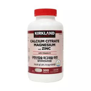 커클랜드 시그니춰 구연산칼슘 1491.7mg x 500정