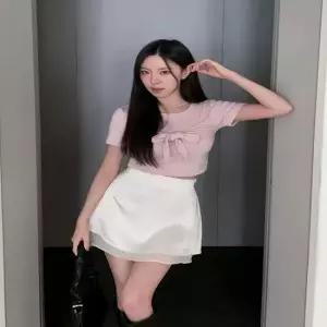 셀럽하우스 3컬러 은은 광택 하객룩 데이트룩 새틴 미니스커트