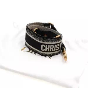 Dior(디올) S8557CBTE 블랙 오블리크 자수 링 숄더스트랩aa64613