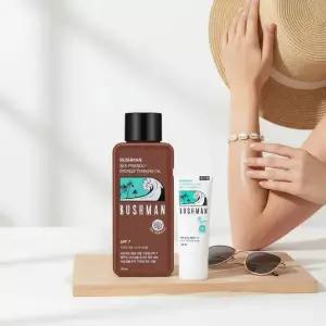 부쉬맨 씨프렌들리 브론즈 태닝오일 190ml 기획 + 데일리 선크림 20ml