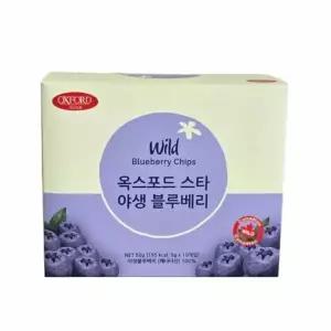 옥스포드 스타 야생 블루베리 동결건조 과일칩 50g(5gX10개입)