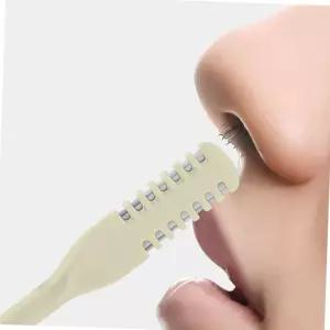 이중 면도날 휴대용 안전 코털제거기 3개입 콧속털 수동 제모기 코털정리기 수동코털제거기 휴대용코털제거기 코털제모기