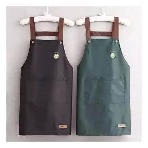 구디푸디 [체험특가] 1P+1P 모던 방수 앞치마 미용실 공방 원피스앞치마 449530