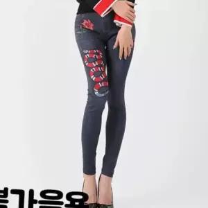 MC-SS558 제작기간소요 스네이크레깅스 봄가을용