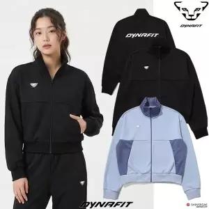 매장정품 DYNAFIT 다이나핏 YWP24104여성 블록 유광폴리 담보루 봄 져지 트레이닝 자켓 (기존가 129,000원)