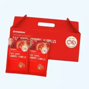 참앤들황토농원 국산 NFC 착즙 갈아만든 토마토즙 100ml 30포 1개 x 4934544