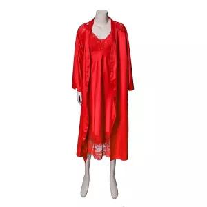 [barbara](강남점)[바바라]2COLOR  논스판 사틴 여성 로브가운 슬립세트(AGW4805RAGW4805L)
