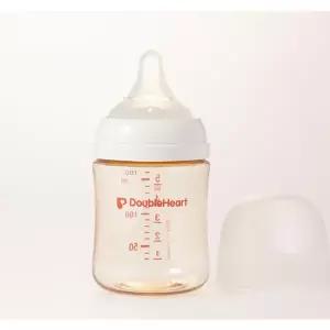 더블하트 모유실감 젖병 3세대 PPSU 제뉴인화이트 160ml (S)