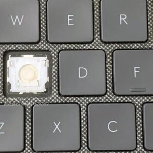 호환용 logitech 콤보 터치 ipad 11 인치YU0048 W A S D Z H T X O P 캡 키캡 및 힌지 용 교체 키보드 노트