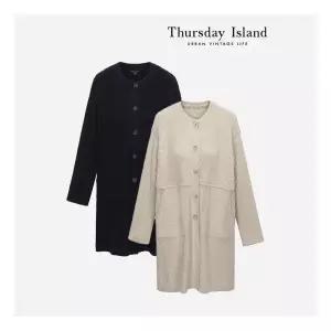 써스데이아일랜드 Thursday Island 테리 요크 롱 가디건T238MCD242W 341056