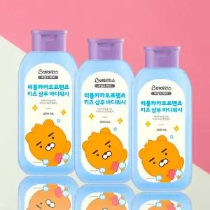 베비언스 리틀카카오프렌즈 샴푸&바디워시 200ml x 3개 / 올인원 워시