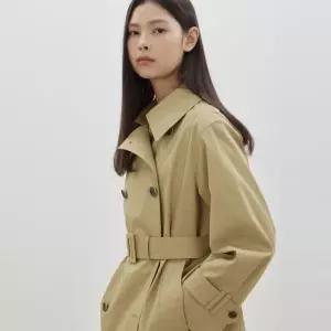 [롯데백화점]씨씨콜렉트 클래식 더블 하프 트렌치 코트 C261MSI001