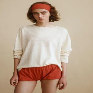 자라 ZARA 카라멜 런던 X 100% 린넨 니트 스웨터 - 크림 2893/061/712 72U831 25C730