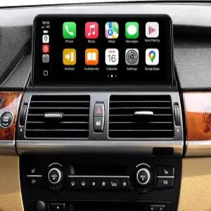 BMW X5 X70 X6 E7 (20203) CIC 시스템 전용 025인치 리눅스 카 스테레오 카플레이 고속 부팅 무선