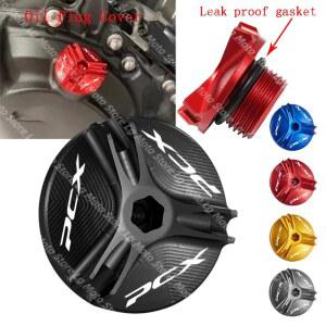 PCX구동계 PCX 125 150 160 PCX25 PCX50 필러 CNC 엔진 커버 오일 2015 PCX160 오토바이 보호