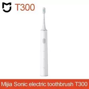 Mijia 전동 칫솔 T300 긴 배터리 수명 음파 IPX7 방수 고주파 진동 자기 모터