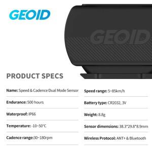 CS600 속도 케이던스 센서 자전거 컴퓨터   Magene Garmin Bryton  용 Bluetooth 듀얼 모델