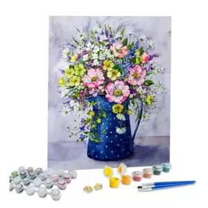 파란꽃병 인테리어 유화그리기 명화그리기 DIY 세트 세아커머스