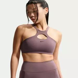 NIKE 나이키 유니버사 미디엄 서포트 패드 스포츠 브라 W 타투 버건디 크러