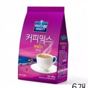 WL 맥스웰하우스 커피믹스 헤이즐넛 900g X 6개 인스턴트커피 리필커피 스틱파우더커피