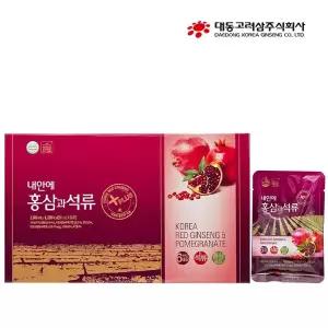 [본사직영] 대동고려삼 내안에 홍삼과석류 50mlx30포 (1박스) 홍삼음료