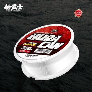 조무사 우라칸 330m 플로로 카본라인/루어라인/낚시줄 배스 쏘가리 낚시 낚싯줄