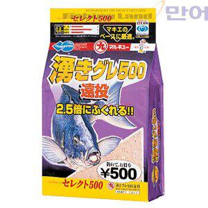 마루큐 와키구레500 원투 집어제 밑밥 벵에돔 파우다