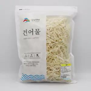 국내가공 일미 백진미 오징어채 1kg  페루산