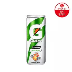 게토레이 롯데칠성 게토레이 240ml 캔 x 30개 레몬