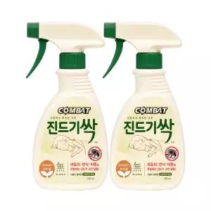 컴배트 진드기싹 스프레이290mlx2통 집먼지 침대 소파 퇴치제 가정용 진드기 살충제