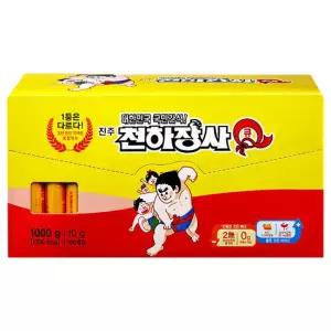 [진주햄]천하장사 Q 1000g (10gx100개)
