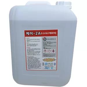 이레산업 K-2A 18L 대용량 하수구백화제거제 목욕탕 온천 사우나 백화분해제거 배수구청소 석회질제거 청소