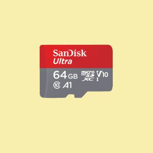 샌디스크microSDXC Class10 Ultra 64GB 마이크로SD카드 QUAB