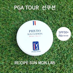 선크림 PGA TOUR 피토 썬쿠션 무기자차선쿠션 여성 남성 골프 선블록 등산 썬팩트 썬케어