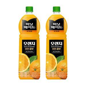 미닛메이드 오렌지 1.5L 낱개 2페트