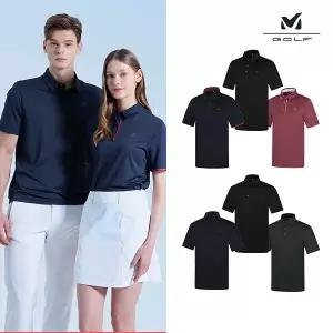 [MILLET GOLF] 23SS  남여 메쉬 반팔 카라티셔츠 3종세트 택1