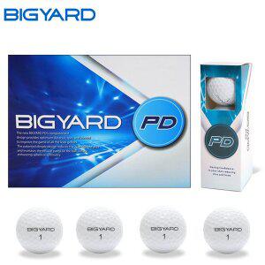 [BIGYARD] 빅야드 PD 블루에디션 2피스 골프볼(화이트)
