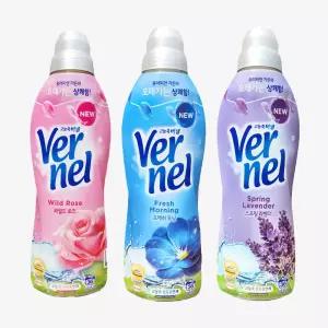 헨켈 버넬 고농축 섬유유연제 900mL x3개 프레쉬모닝 와일드로즈 스프링라벤더 택1