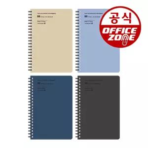 모닝글로리 3000 32절 합지 칼라 스프링노트 좌철 공책