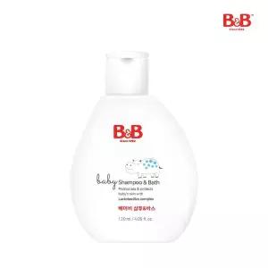 [보리보리/비앤비]비앤비 베이비 올인원 아기샴푸바스 120ml